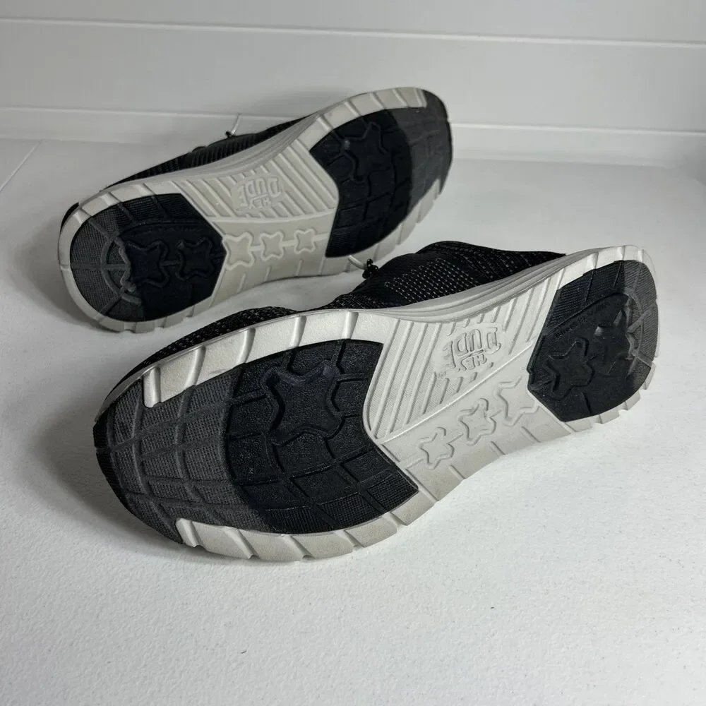 Hey Dude Men's Shoes Size 10 M Black/Multi Sirocco Stretch Sox Comf